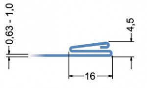 ролики для защёлкивающегося фальца (0,63 - 1,0 мм) на RAS 22.09 комплект роликов из девяти пар для подготовки профиля фальца в тонколистовой заготовке на фальцепрокатном станке